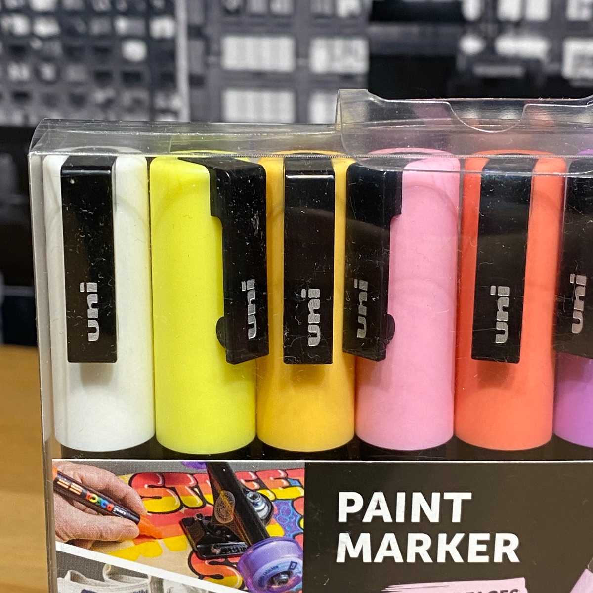 2 x Uni Posca Paint Markers Pens Pastel and Vibrant Tones Colours (12 Marker) 238212174 5012788014624
