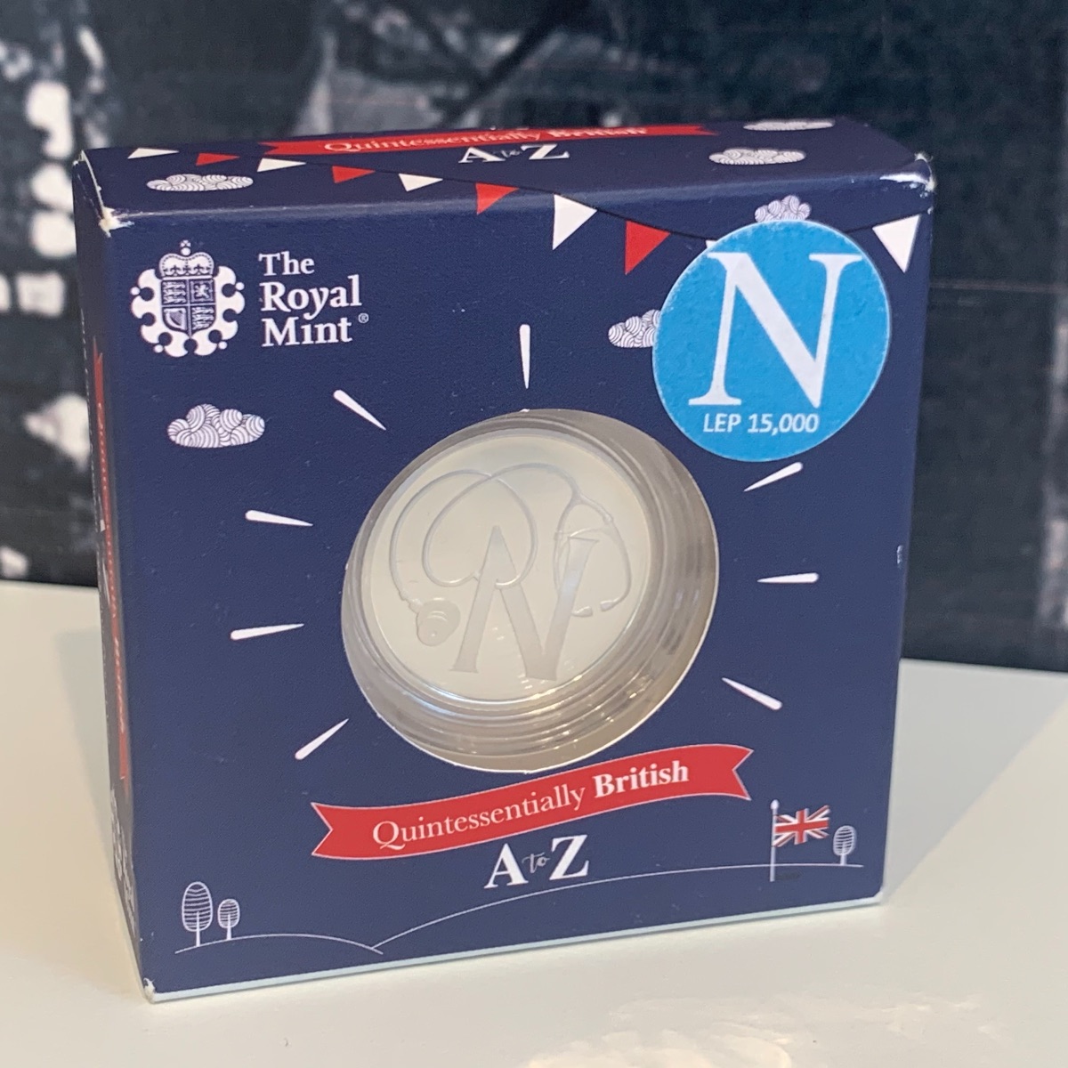 2018 10p Letter Coin N Marks the Spot Silver Proof Royal Mint Hunt Alphabet A 5026177405696