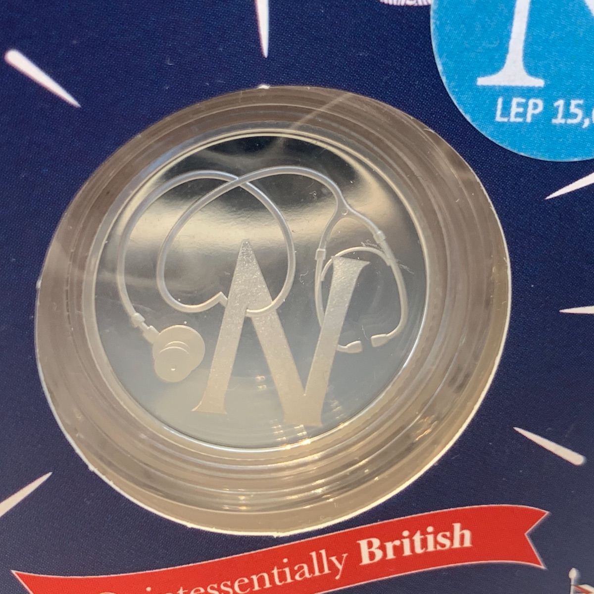 2018 10p Letter Coin N Marks the Spot Silver Proof Royal Mint Hunt Alphabet A 5026177405696