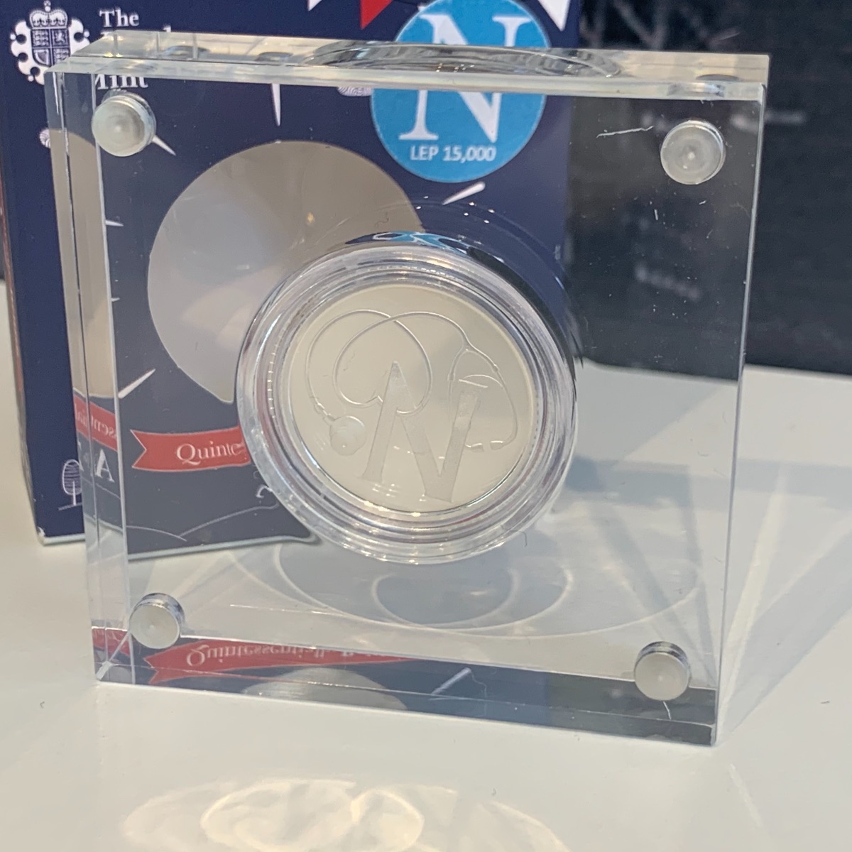 2018 10p Letter Coin N Marks the Spot Silver Proof Royal Mint Hunt Alphabet A 5026177405696