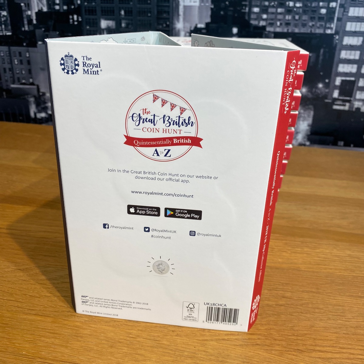 2018 10p Letter Coins Album Folder Collectors GBCH UK New UK18CHCA 5026177405252 (Brand New)