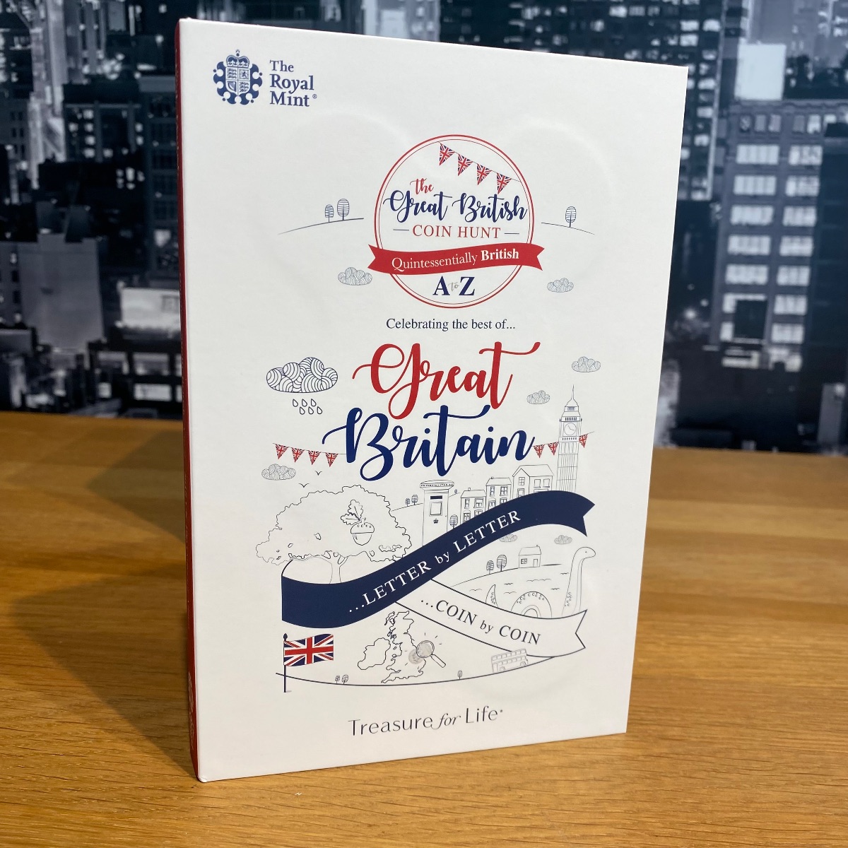 2018 10p Letter Coins Album Folder Collectors GBCH UK New UK18CHCA 5026177405252 (Brand New)