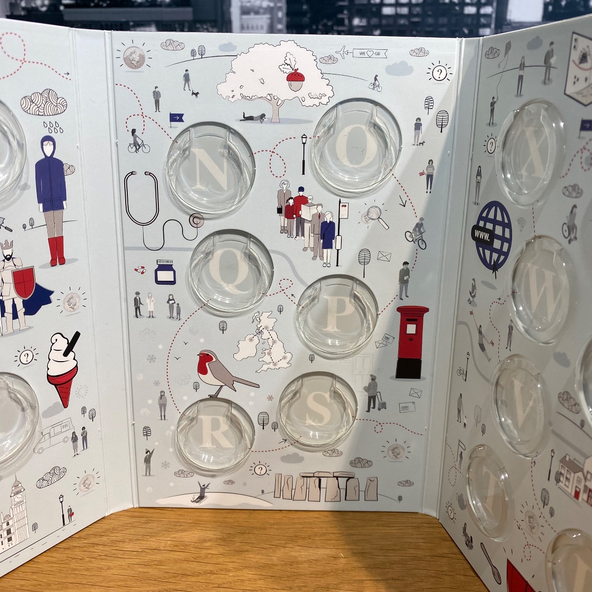 2018 10p Letter Coins Album Folder Collectors GBCH UK New UK18CHCA 5026177405252 (Brand New)