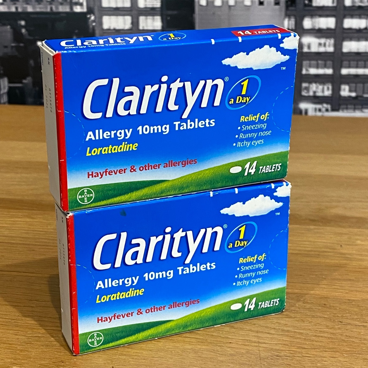 🟢 2x Clarityn Hayfever Allergy Relief 10mg Loratadine 14 Tablets (28 Tablets)