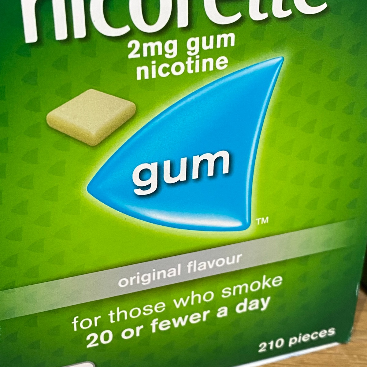  NICORETTE GUM