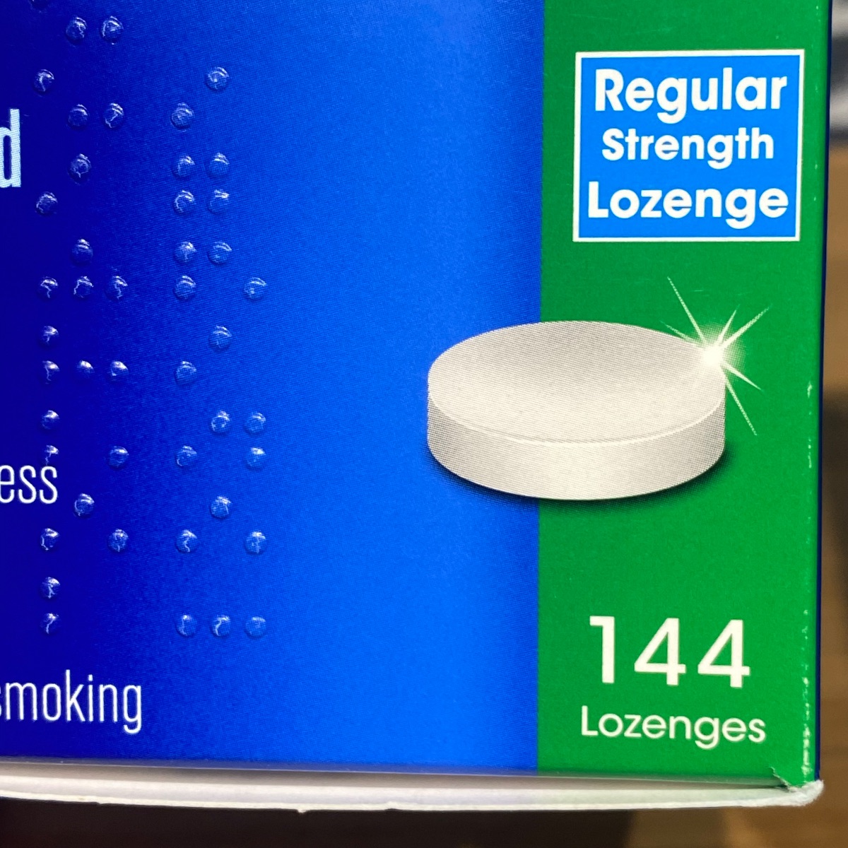 2x Nicotinell Mint 1mg Compressed Lozenge Nicotine Sugar-Free 144 Pieces 2403361