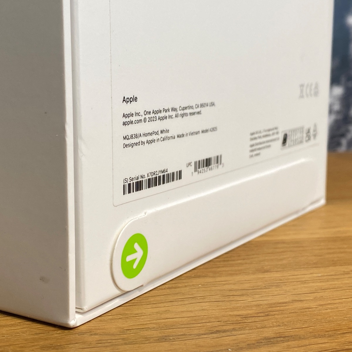 Apple HomePod 2nd Generation Smart Speaker with Siri White Sealed 100% Original MQJ83B/A 0194253467793 (Brand New)