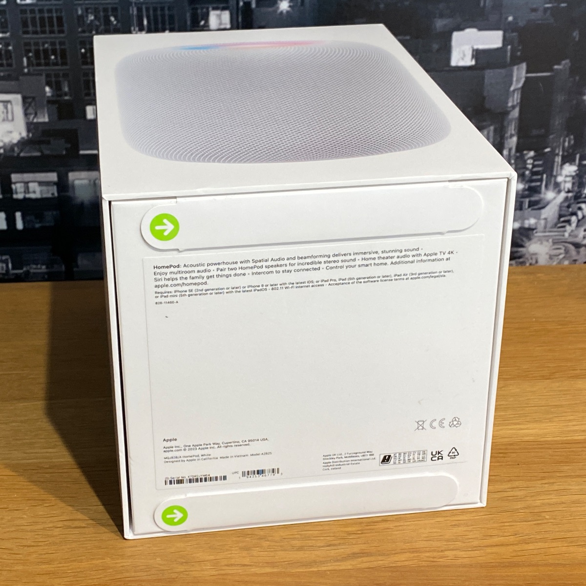 Apple HomePod 2nd Generation Smart Speaker with Siri White Sealed 100% Original MQJ83B/A 0194253467793 (Brand New)