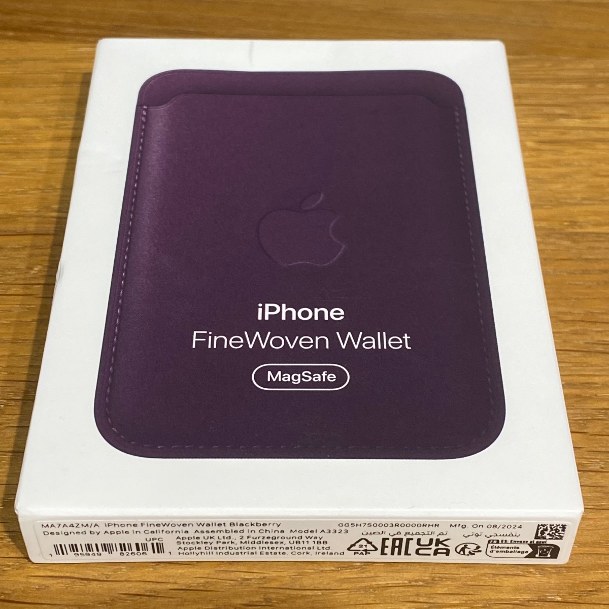 Apple iPhone FineWoven Wallet MagSafe Blackberry 16 15 14 13 12 Pro Max Plus MA7A4ZM/A 195949826061