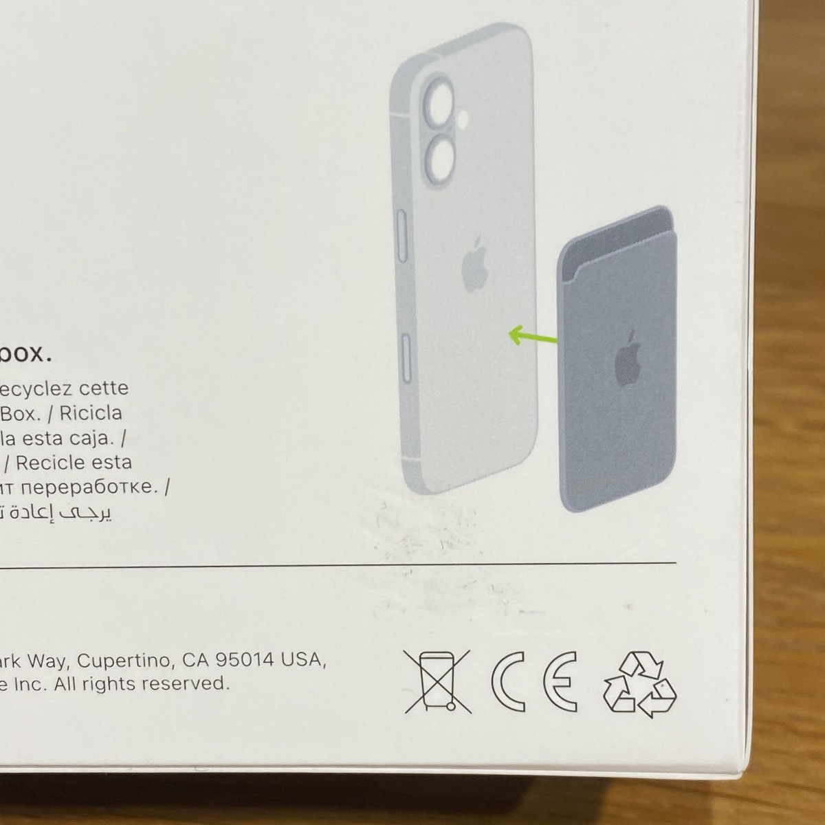 Apple iPhone FineWoven Wallet MagSafe Blackberry 16 15 14 13 12 Pro Max Plus MA7A4ZM/A 195949826061