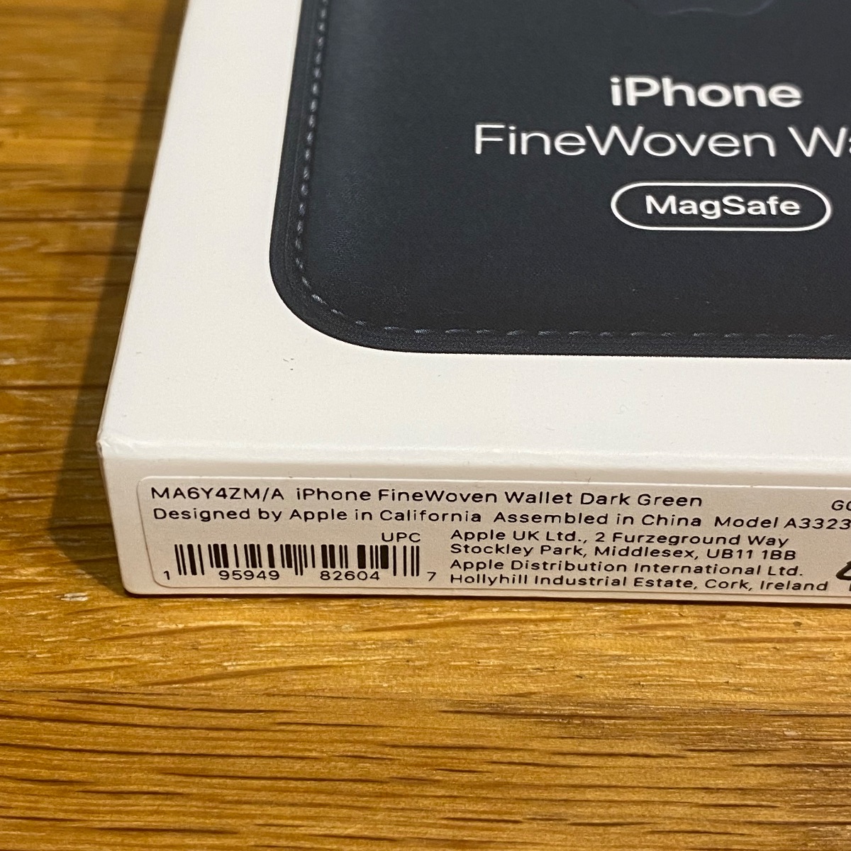 Apple iPhone FineWoven Wallet MagSafe Dark Green 16 15 14 13 Pro Max Plus MA6Y4ZM/A 195949826047 Apple iPhone FineWoven Wallet MagSafe Dark Green 16 15 14 13 Pro Max Plus MA6Y4ZM/A 195949826047