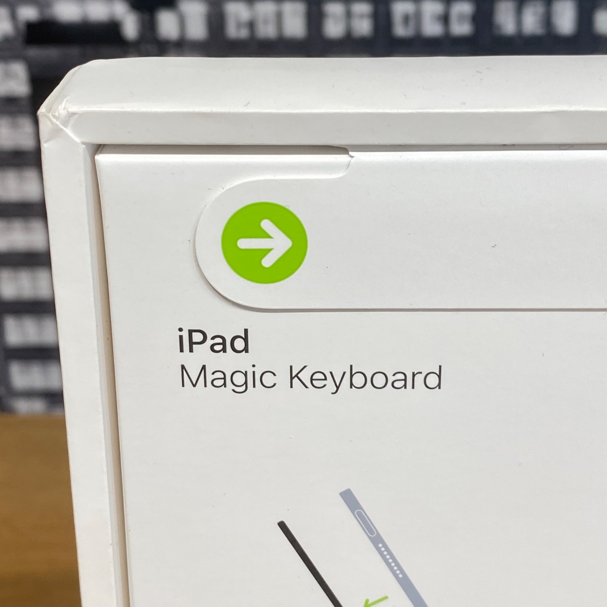 Apple Magic Keyboard iPad Air 11-inch M2 M3 British English White Original MDFV4B/A 195950217957
