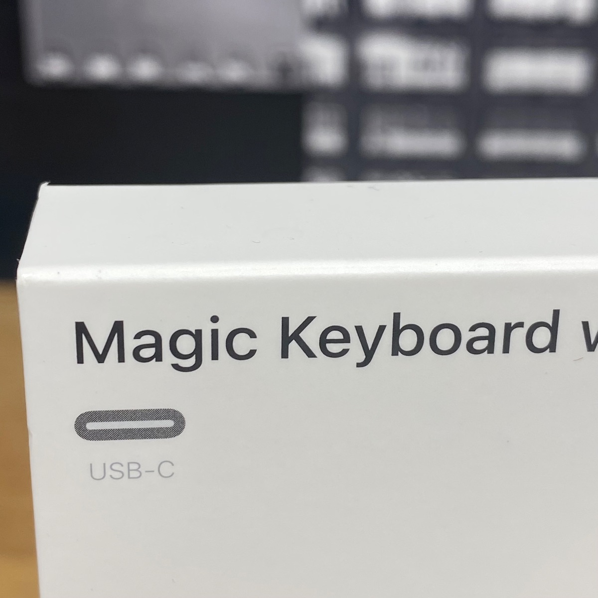 Apple Magic Keyboard Touch ID USB–C Apple Silicon British White Original MXCK3B/A 195949633447
