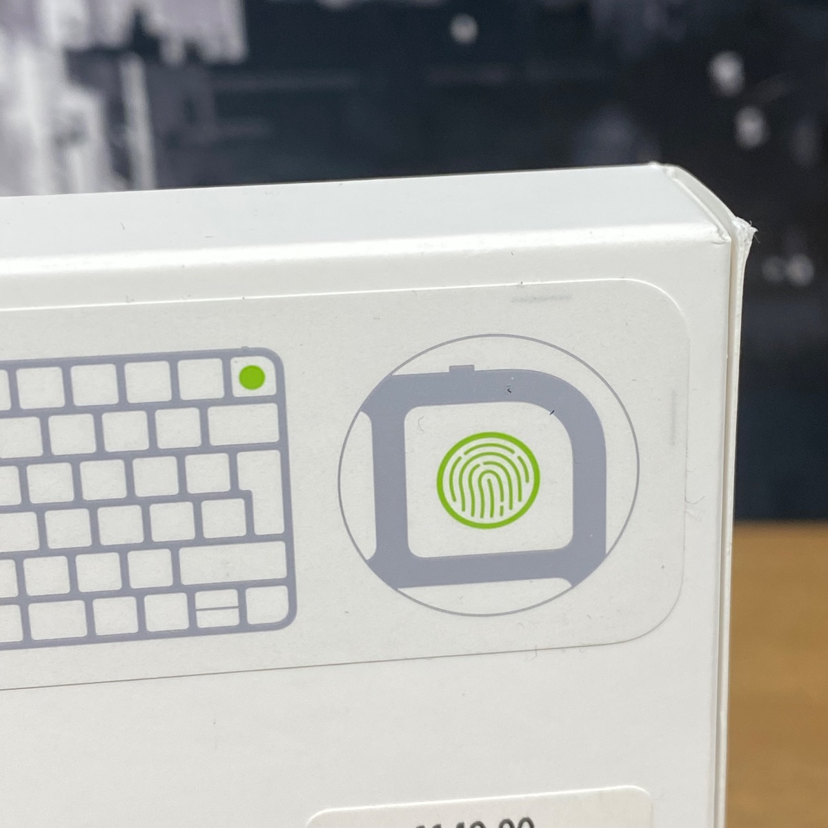 Apple Magic Keyboard Touch ID USB–C Apple Silicon British White Original MXCK3B/A 195949633447