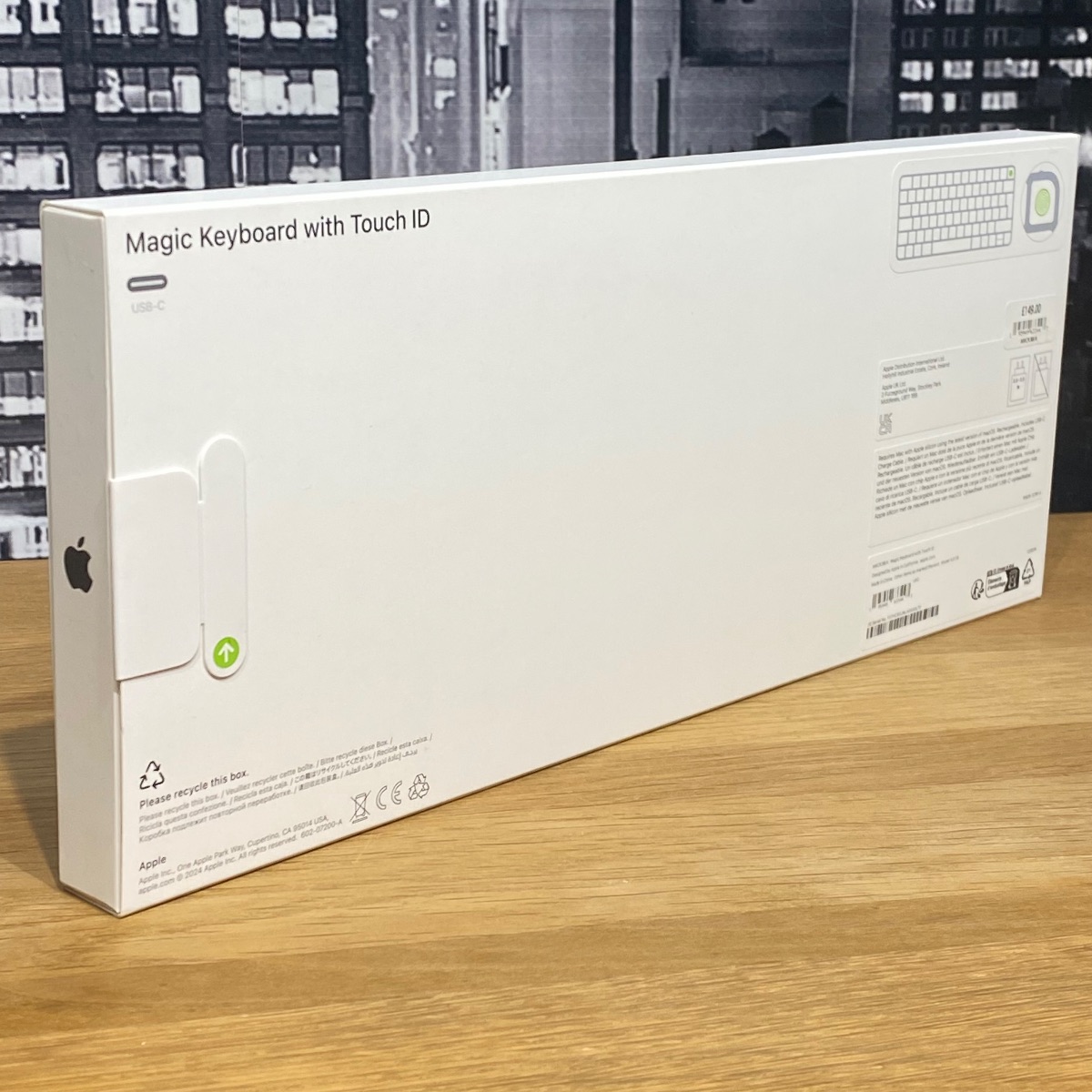 Apple Magic Keyboard Touch ID USB–C Apple Silicon British White Original MXCK3B/A 195949633447