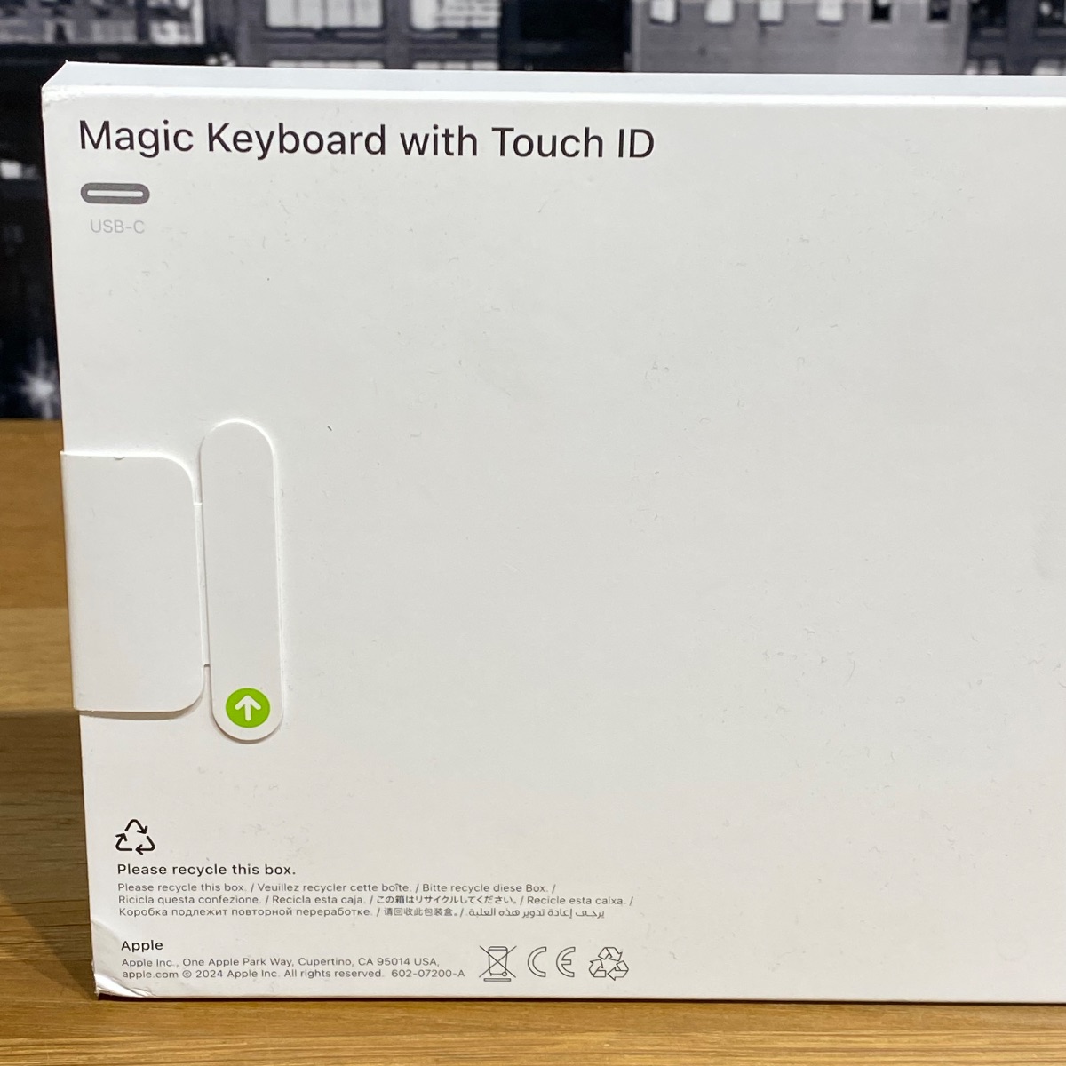 Apple Magic Keyboard Touch ID (USB–C) International English White