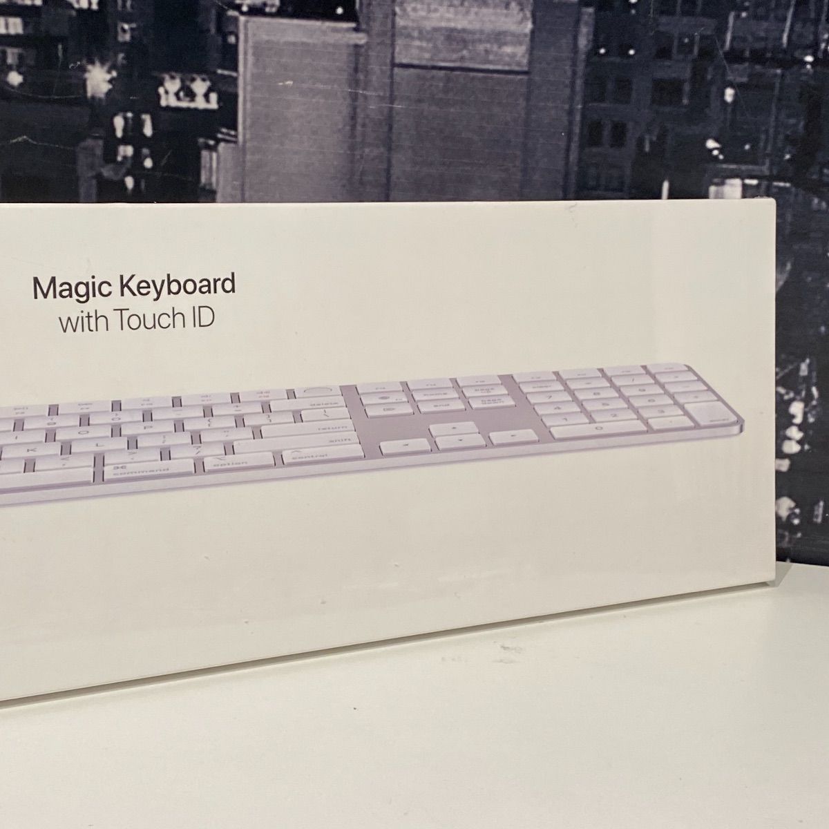 Apple Magic Keyboard Touch ID and Numeric Keypad White British UK M1 Silicon MK2C3B/A 194252543863 (Brand New)