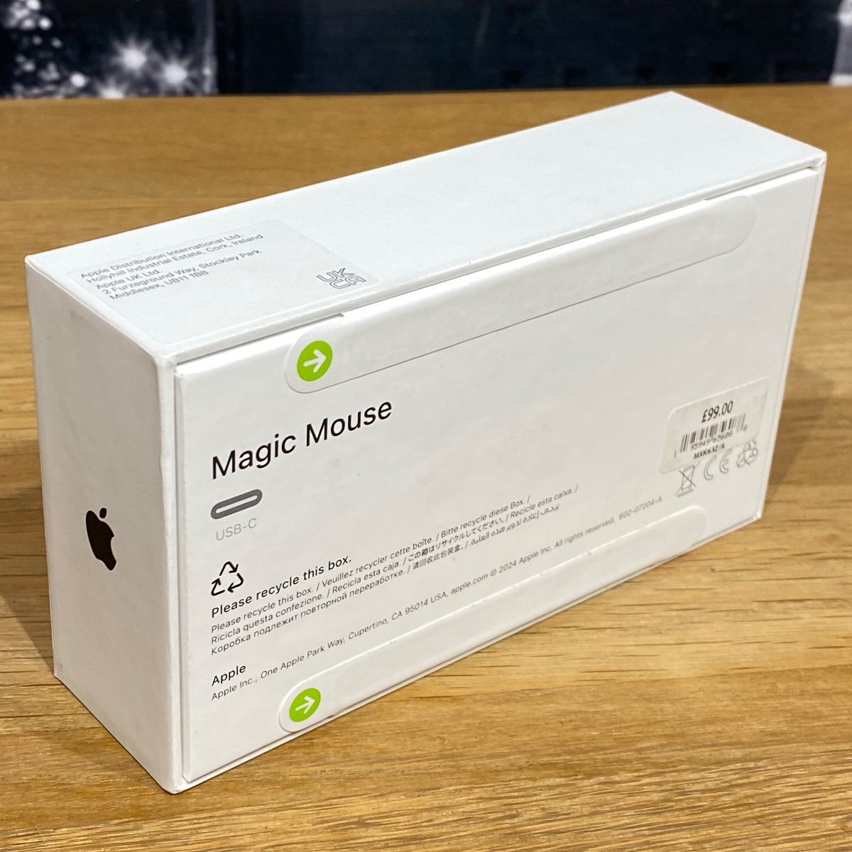 【Apple】Magic Mouse 3 A3204 usb-c black Magic Mouse（USB-C）- ブラック（Multi-Touch対応） - Apple