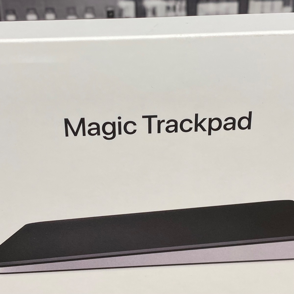 Apple Magic Trackpad USB-C Black Bluetooth Wireless Mac iMac Pro