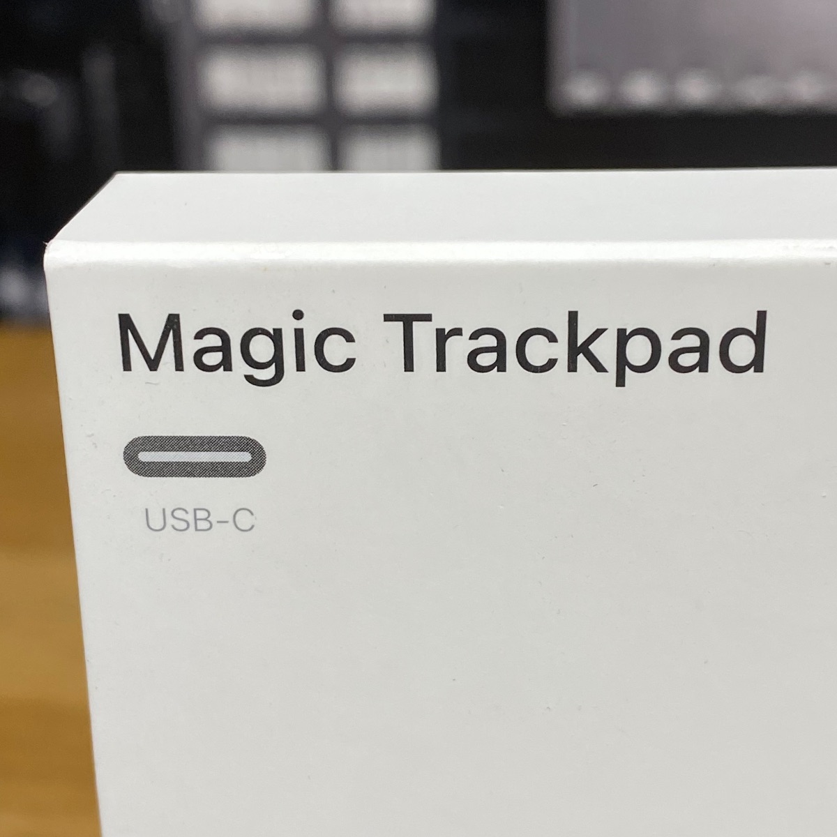 Apple Magic Trackpad USB-C Black Bluetooth Wireless Mac iMac Pro