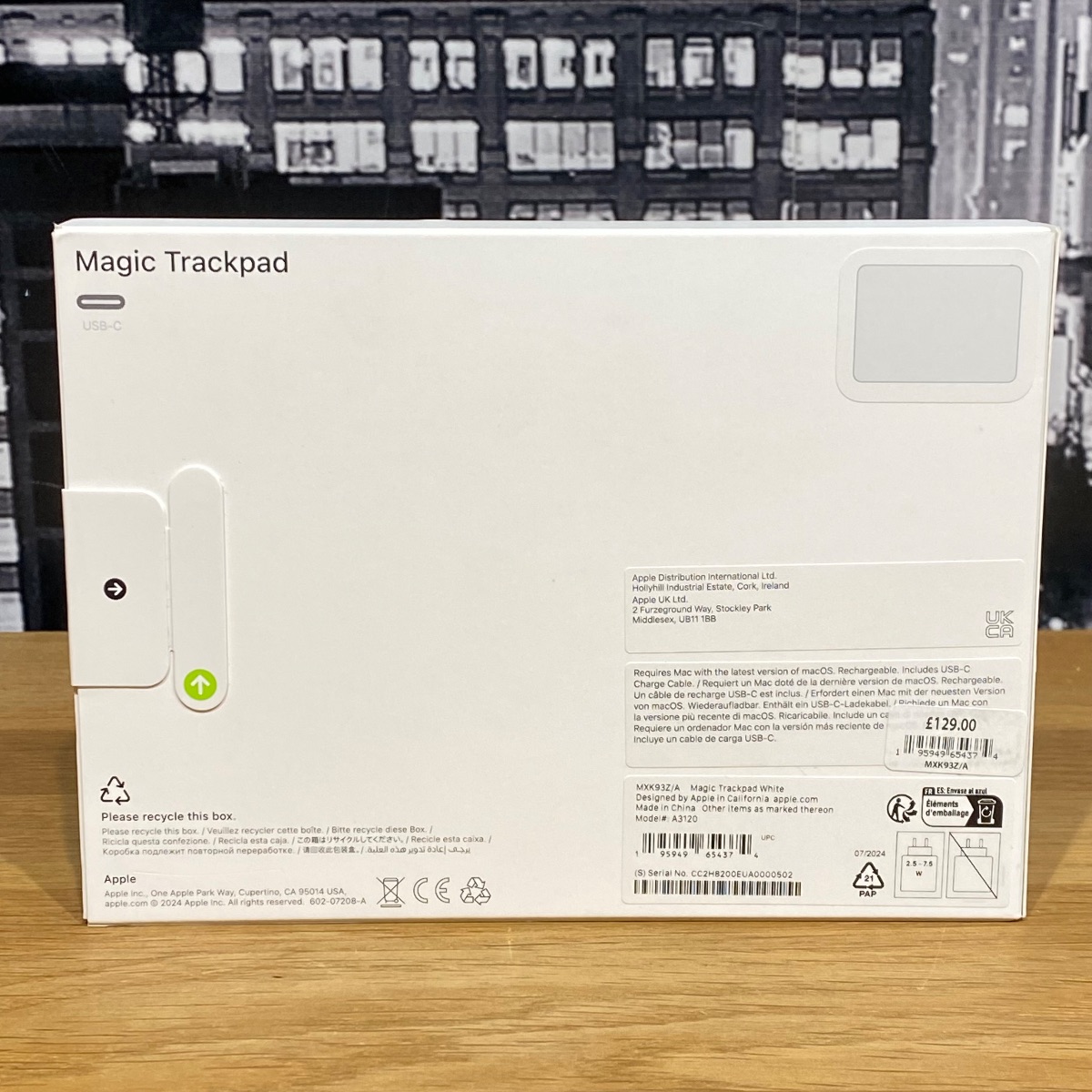 【未使用】Magic Trackpad ホワイト USB-Cケーブル　A3120 2025年最新】magic trackpad a3120の人気アイテム - メルカリ