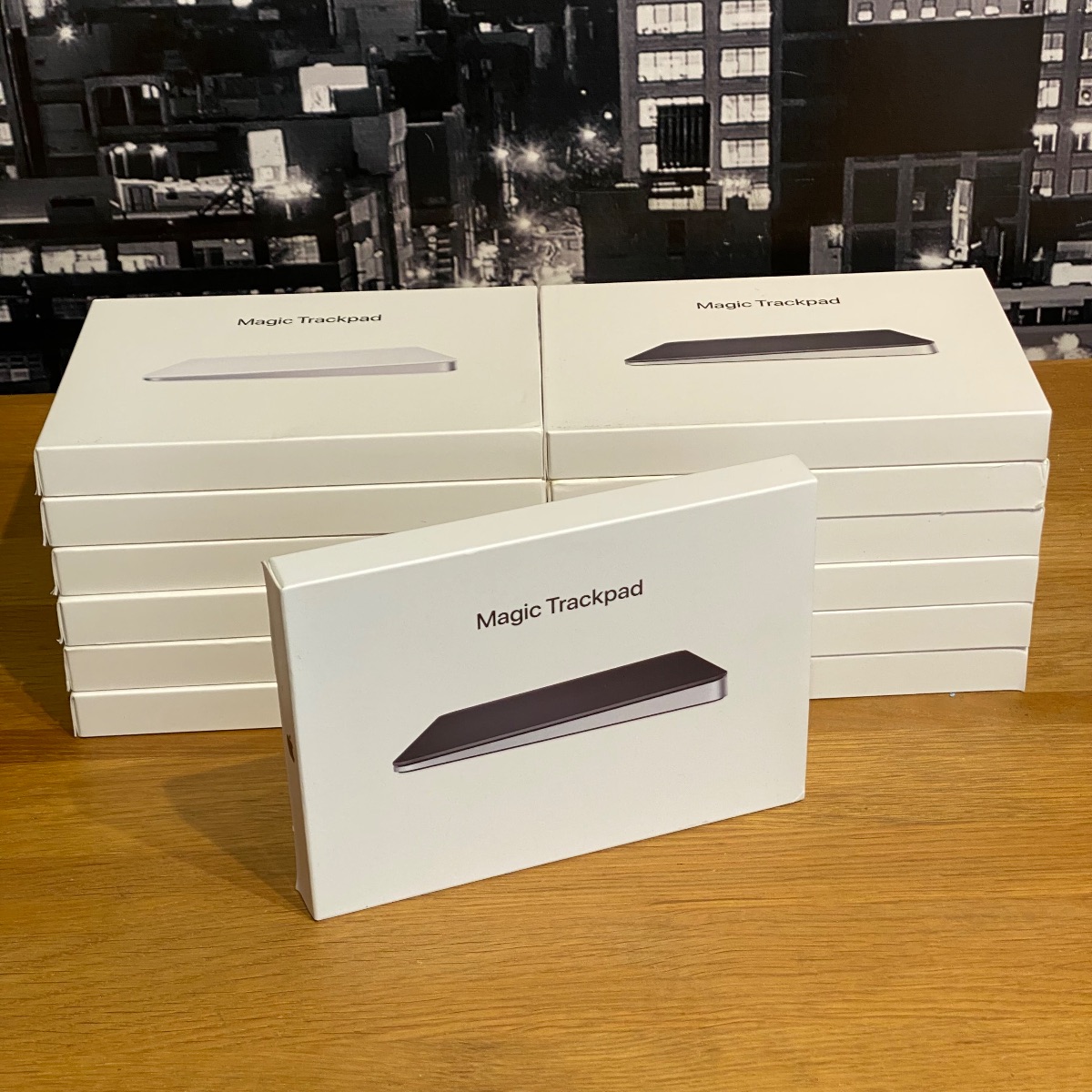 Apple Magic Trackpad Black White Multi-Touch Surface