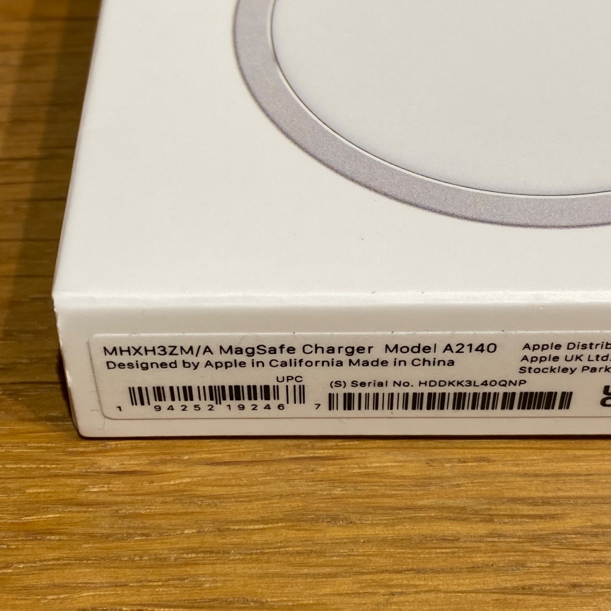 Apple MagSafe Wireless Charger 15W iPhone 15 14 13 12 Pro A2140 Original MHXH3ZM/A 0194252192467 (Brand New)