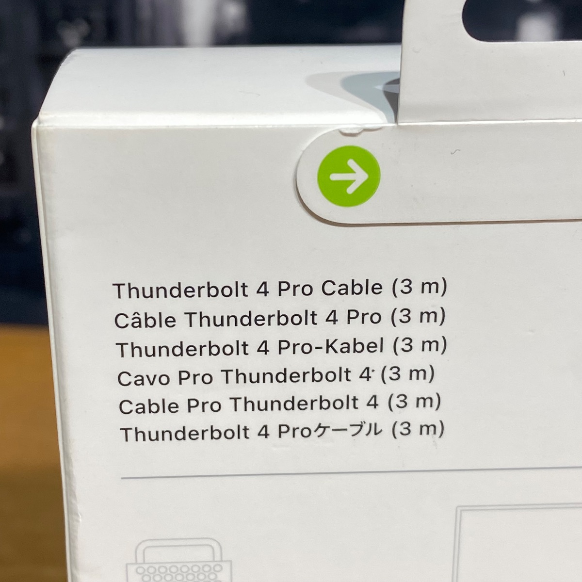 [新品未開封]Apple Thunderbolt 4 Pro Cable 3m Apple Thunderbolt 4 Pro Cable (3m) ​​​​​​​: Buy Online at