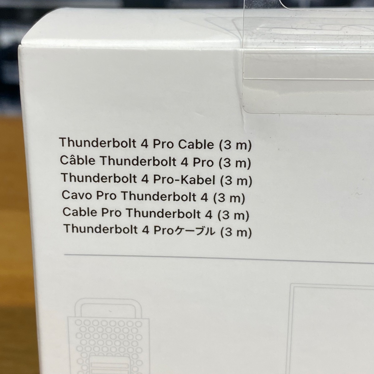 Apple Thunderbolt 4 Pro USB-C Cable 3m MacBook iPad iMac 100% Original Sealed MWP02ZMA 190199228146 (Brand New)