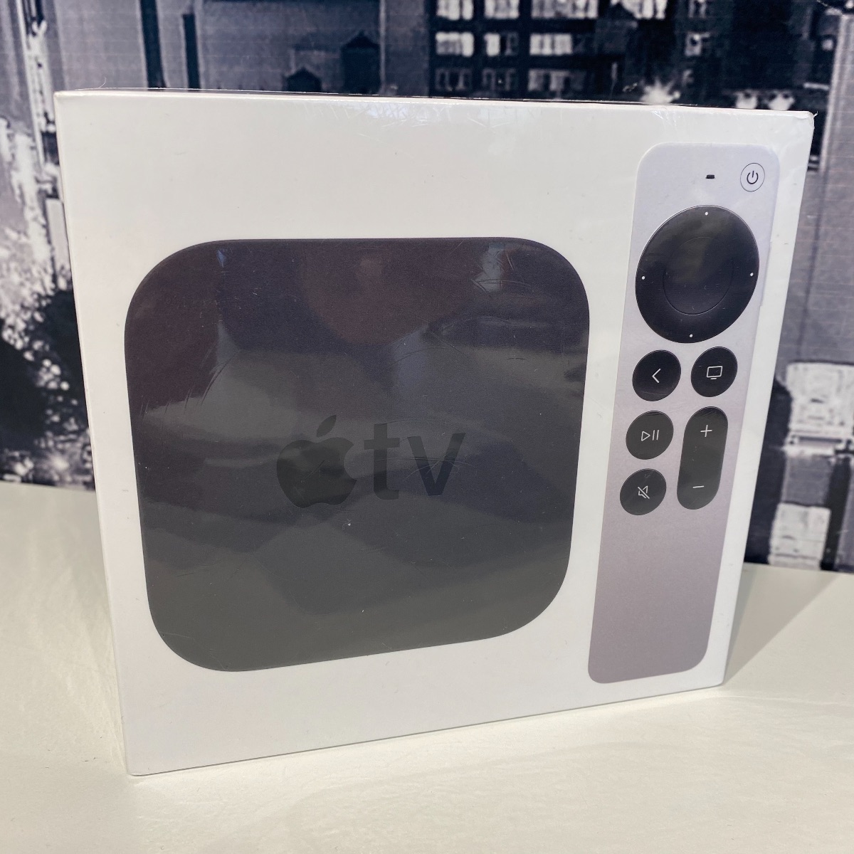 Apple TV HD 32GB with White Remote Smart TV ITunes Siri 100% Genuine Sealed 2021 MHY93B/A 194252220429 (Brand New & Sealed)