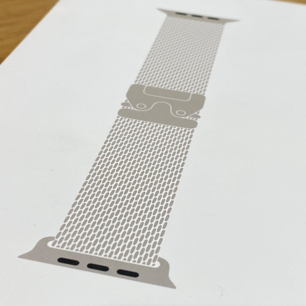 Apple Watch Natural Titanium Milanese Loop Band Strap 49mm M Medium Original MXKD3ZM/A 195949656194