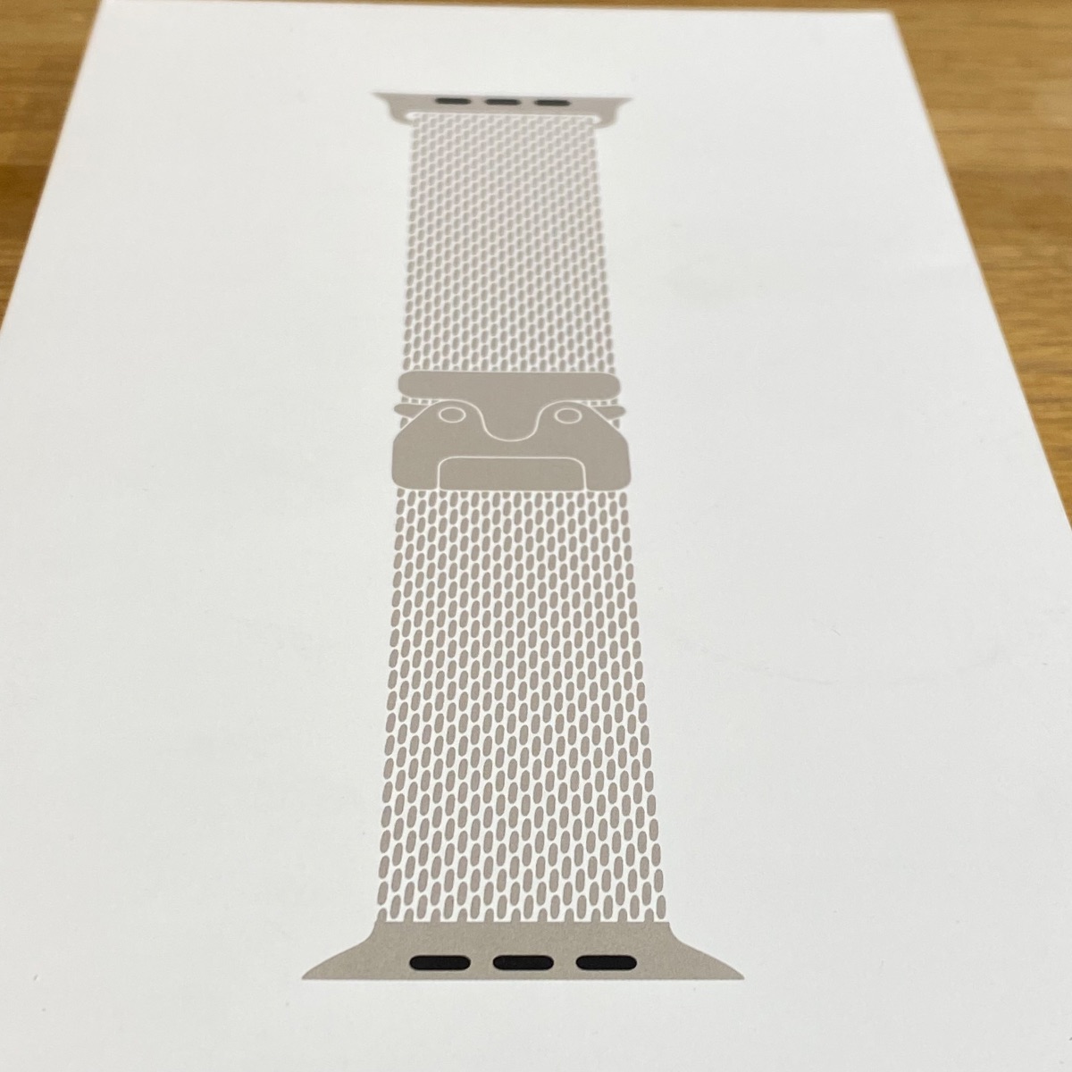 Apple Watch Natural Titanium Milanese Loop Band Strap 49mm M Medium Original MXKD3ZM/A 195949656194