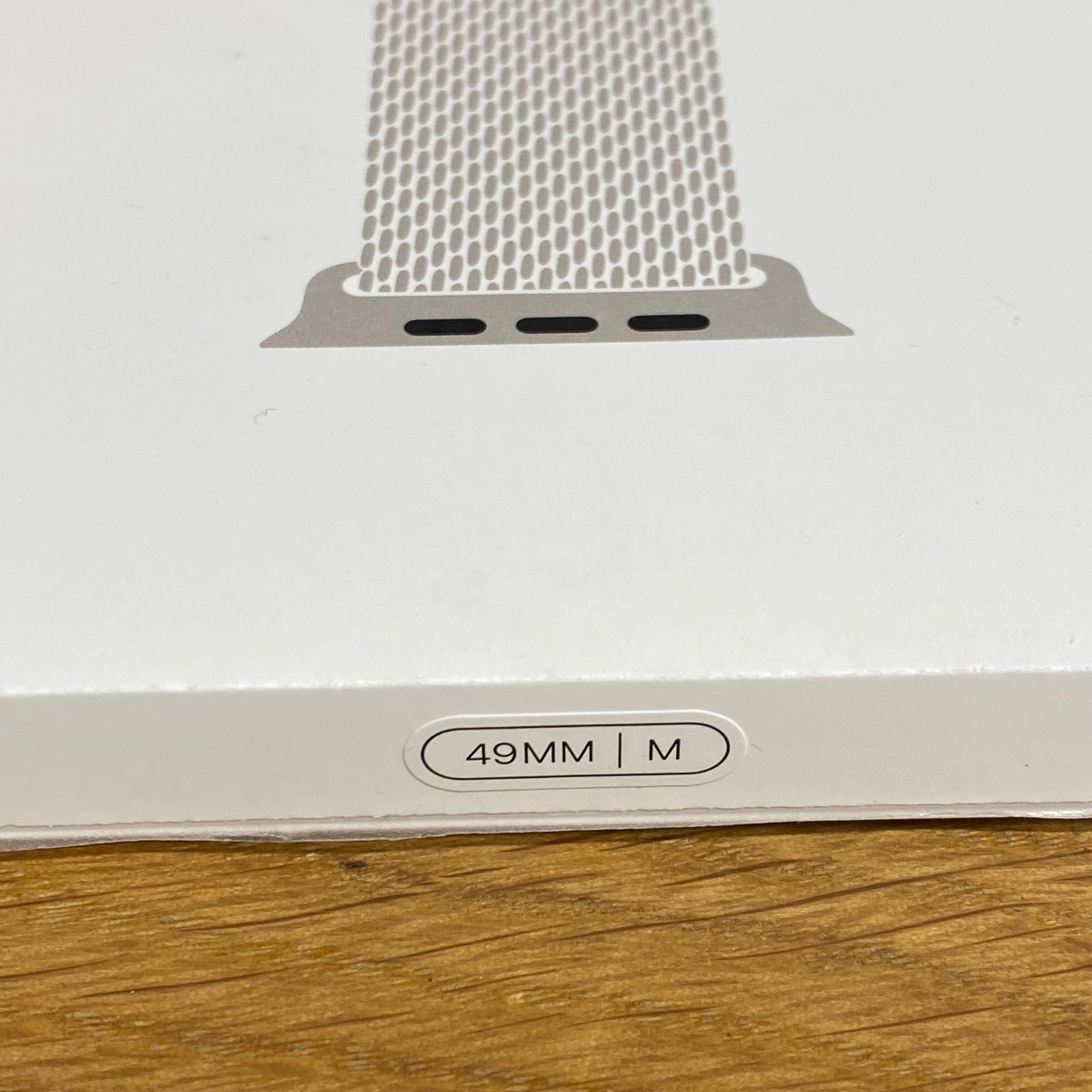 Apple Watch Natural Titanium Milanese Loop Band Strap 49mm M Medium Original MXKD3ZM/A 195949656194