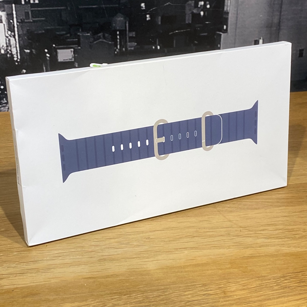 Apple Watch Strap 49mm Anchor Blue Ocean Band NaturalTitanium Finish One Size MGCC4ZM/A 195950648256 Apple Watch Strap 49mm Anchor Blue Ocean Band NaturalTitanium Finish One Size MGCC4ZM/A 195950648256