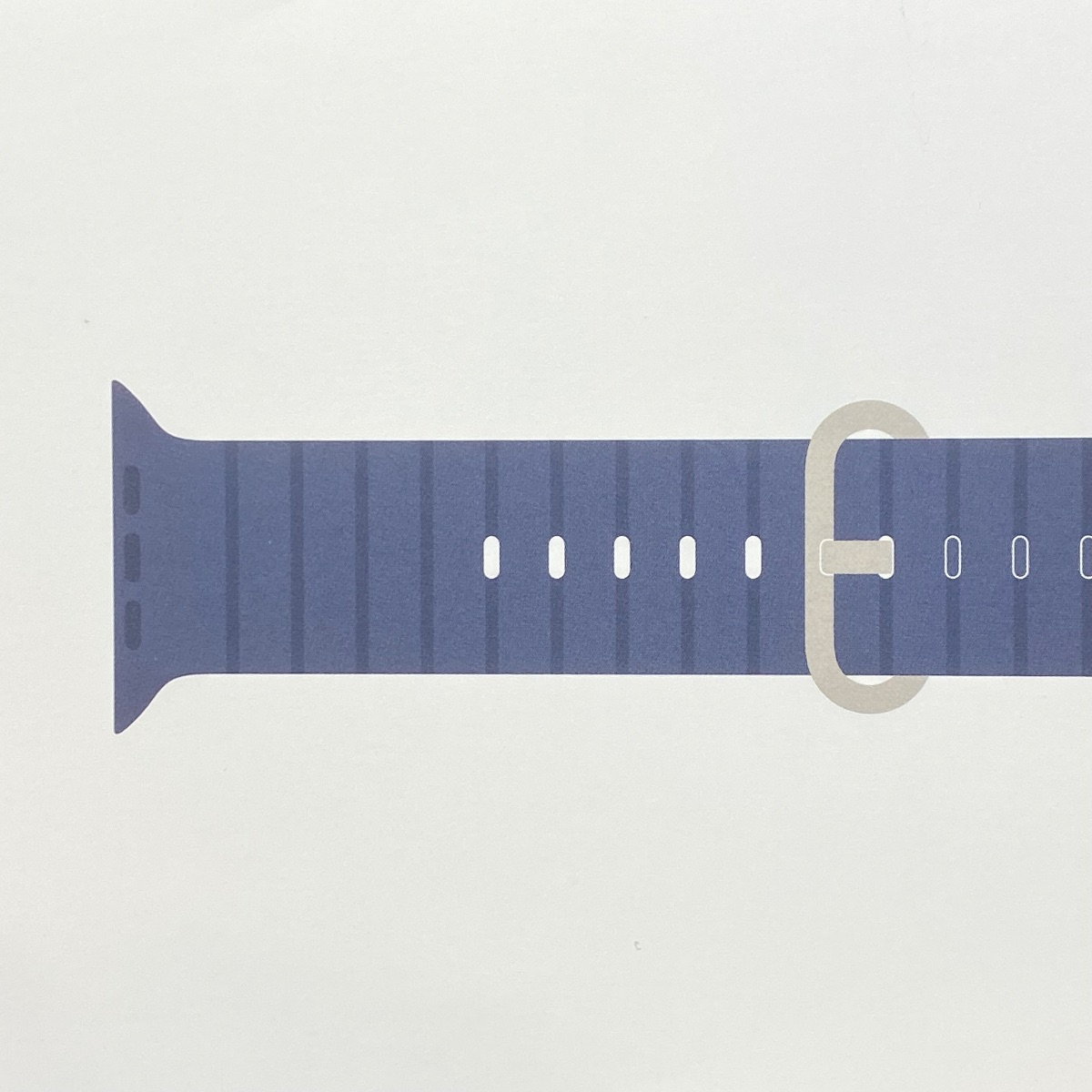 Apple Watch Strap 49mm Anchor Blue Ocean Band NaturalTitanium Finish One Size MGCC4ZM/A 195950648256 Apple Watch Strap 49mm Anchor Blue Ocean Band NaturalTitanium Finish One Size MGCC4ZM/A 195950648256
