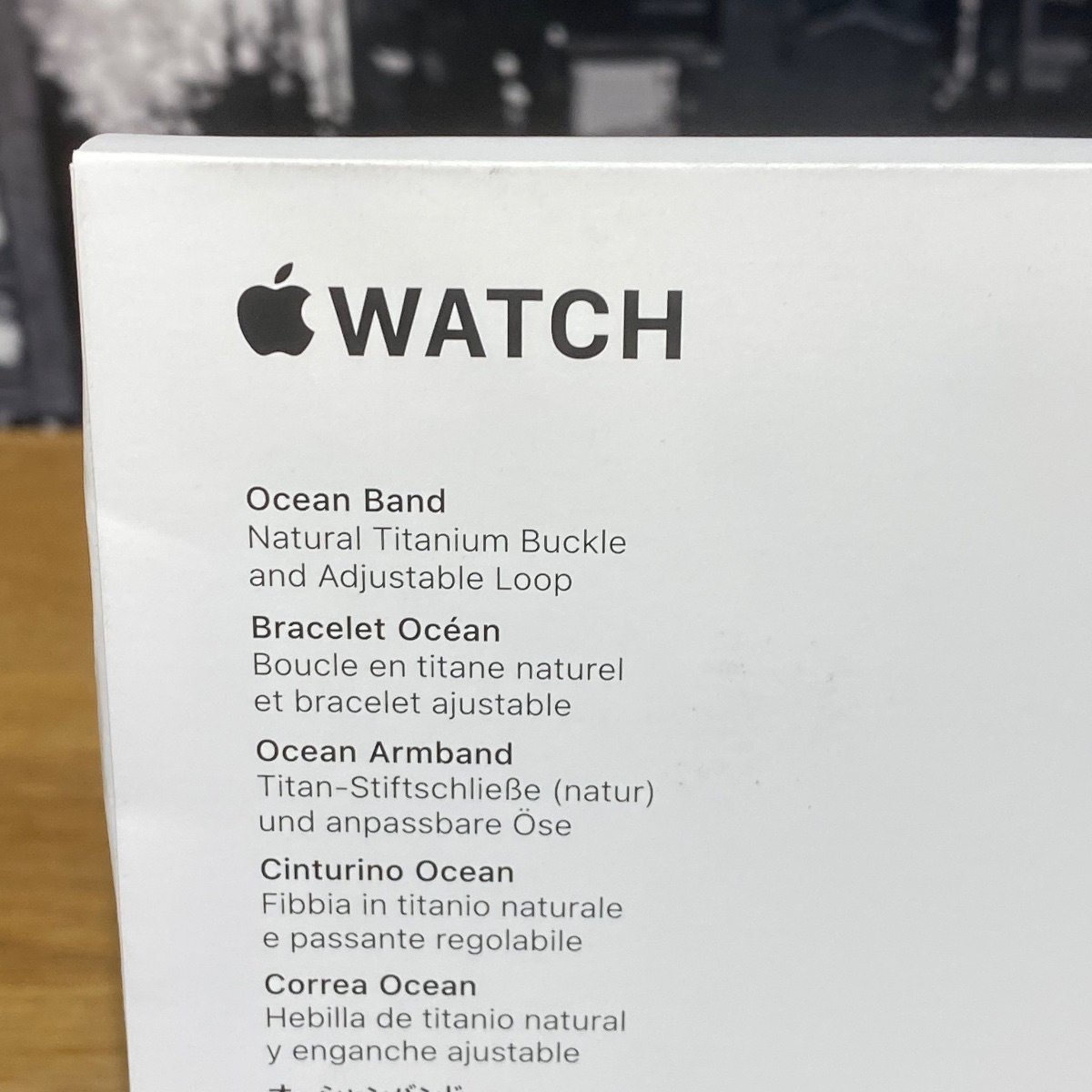 Apple Watch Strap 49mm Anchor Blue Ocean Band NaturalTitanium Finish One Size MGCC4ZM/A 195950648256 Apple Watch Strap 49mm Anchor Blue Ocean Band NaturalTitanium Finish One Size MGCC4ZM/A 195950648256