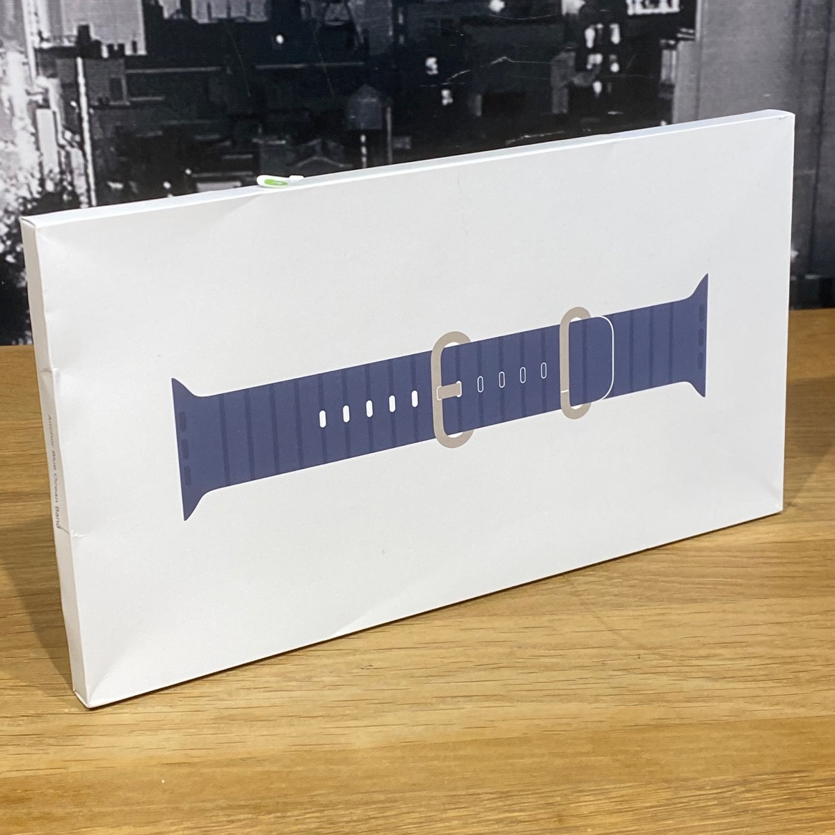 Apple Watch Strap 49mm Anchor Blue Ocean Band NaturalTitanium Finish One Size MGCC4ZM/A 195950648256 Apple Watch Strap 49mm Anchor Blue Ocean Band NaturalTitanium Finish One Size MGCC4ZM/A 195950648256