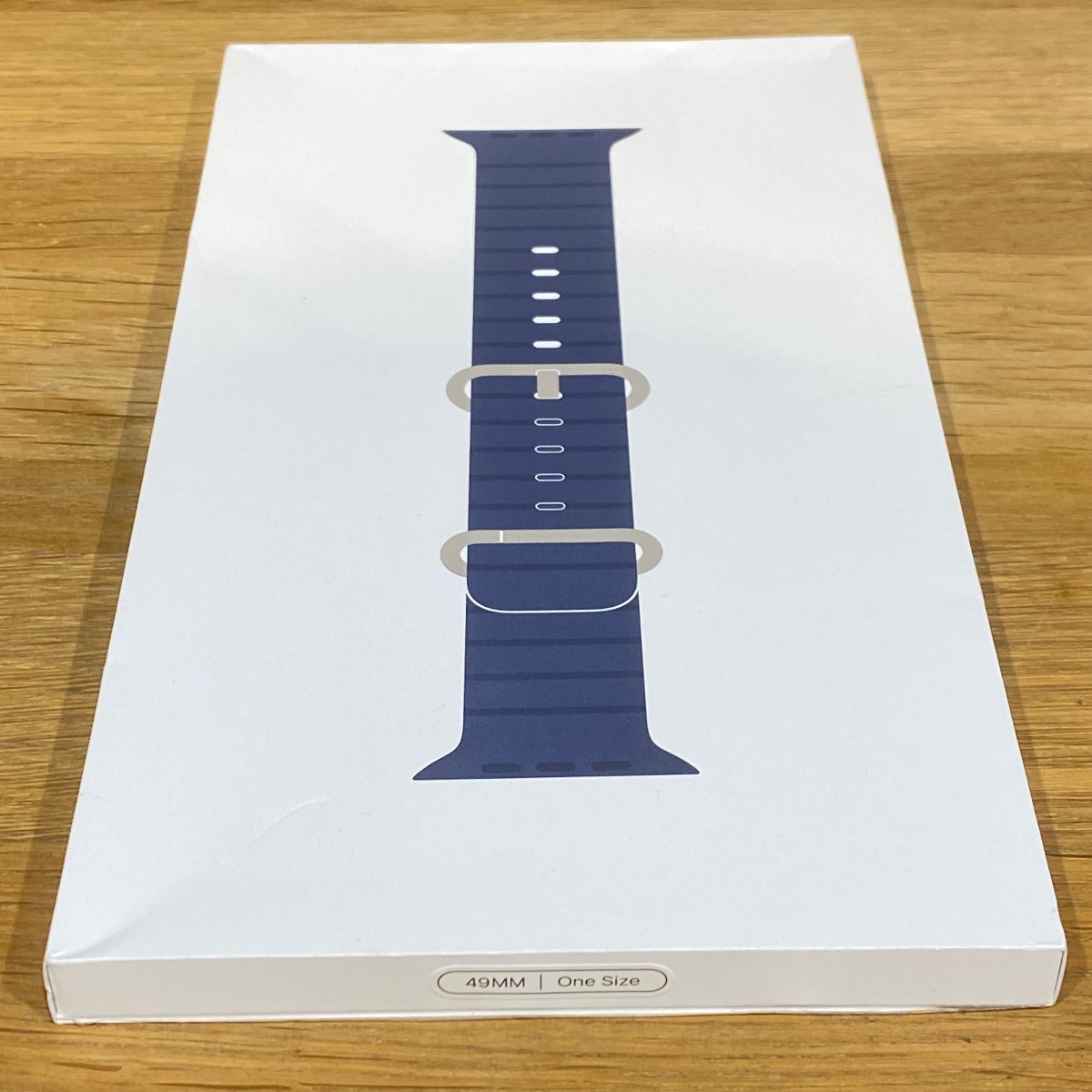 Apple Watch Strap 49mm Anchor Blue Ocean Band NaturalTitanium Finish One Size MGCC4ZM/A 195950648256 Apple Watch Strap 49mm Anchor Blue Ocean Band NaturalTitanium Finish One Size MGCC4ZM/A 195950648256