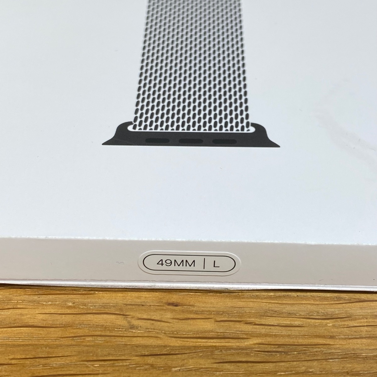 Apple Watch Strap 49mm Black Titanium Milanese Loop L Large Original MGHU4ZM/A 195950659535