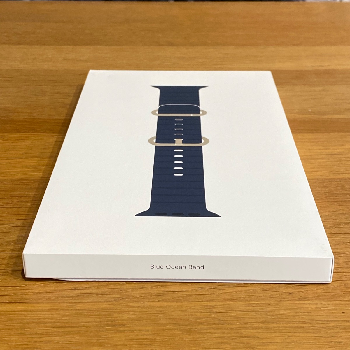 Apple Watch Strap 49mm Ocean Blue Band One Size Titanium Buckle Original Boxed MT633ZM/A 194253951315 (Brand New)