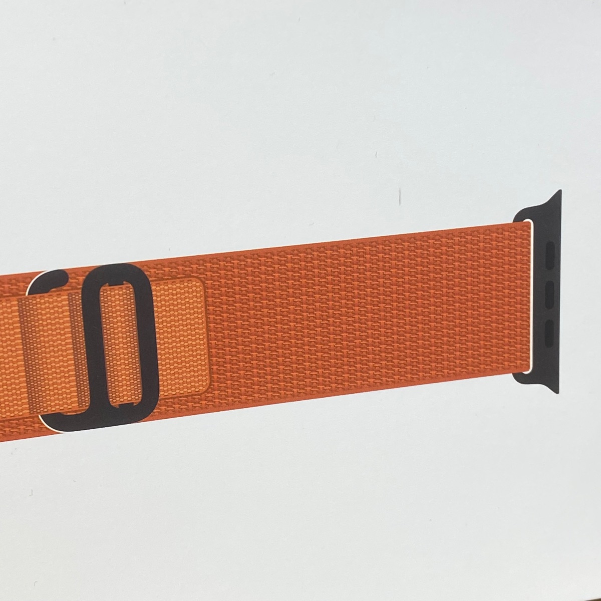 Apple Watch Strap 49mm Terracotta Alpine Loop Black Titanium Finish Medium MG9E4ZM/A 195950649338