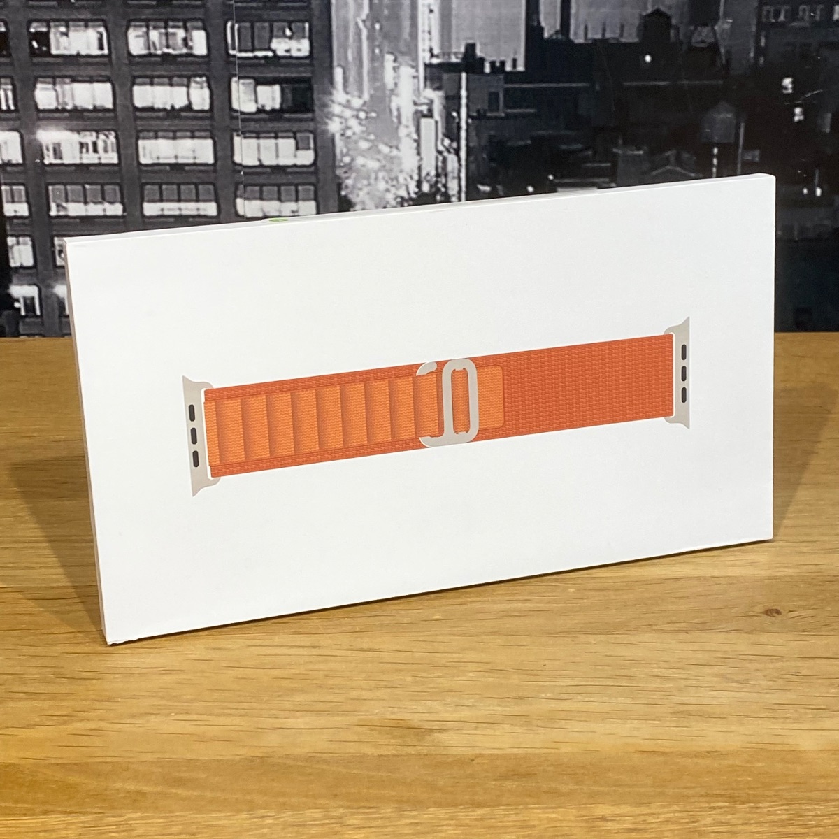 Apple Watch Strap 49mm Terracotta Alpine Loop Natural Titanium Finish Small MFTA4ZM/A 195950574975