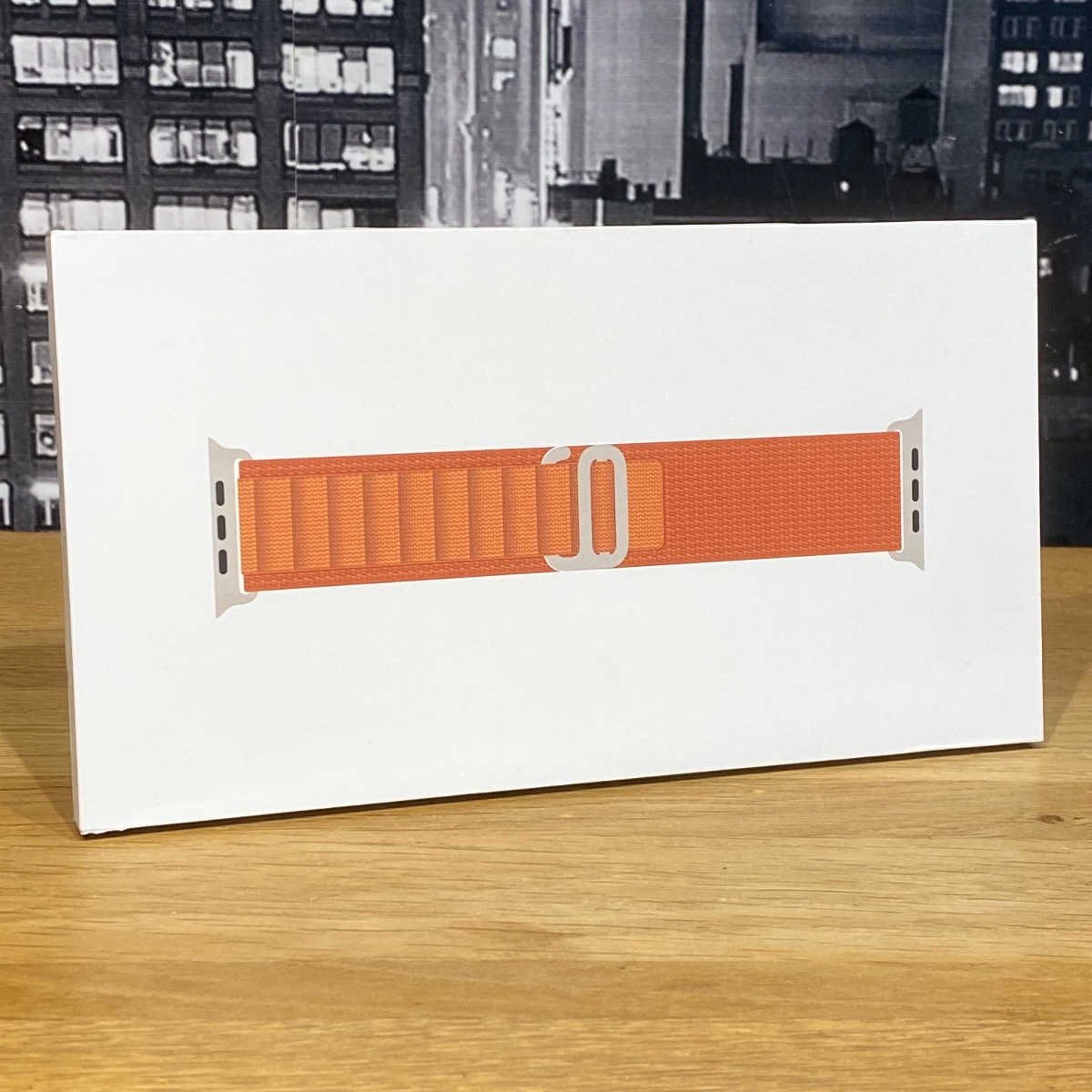 Apple Watch Strap 49mm Terracotta Alpine Loop Natural Titanium Finish Small MFTA4ZM/A 195950574975