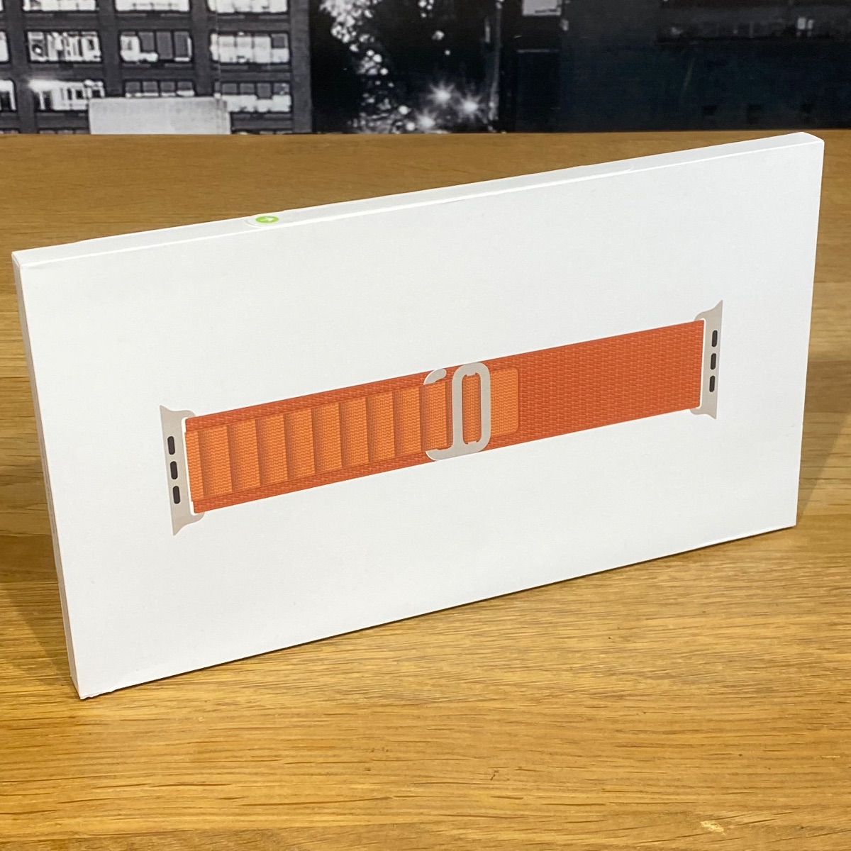 Apple Watch Strap 49mm Terracotta Alpine Loop Natural Titanium Finish Small MFTA4ZM/A 195950574975
