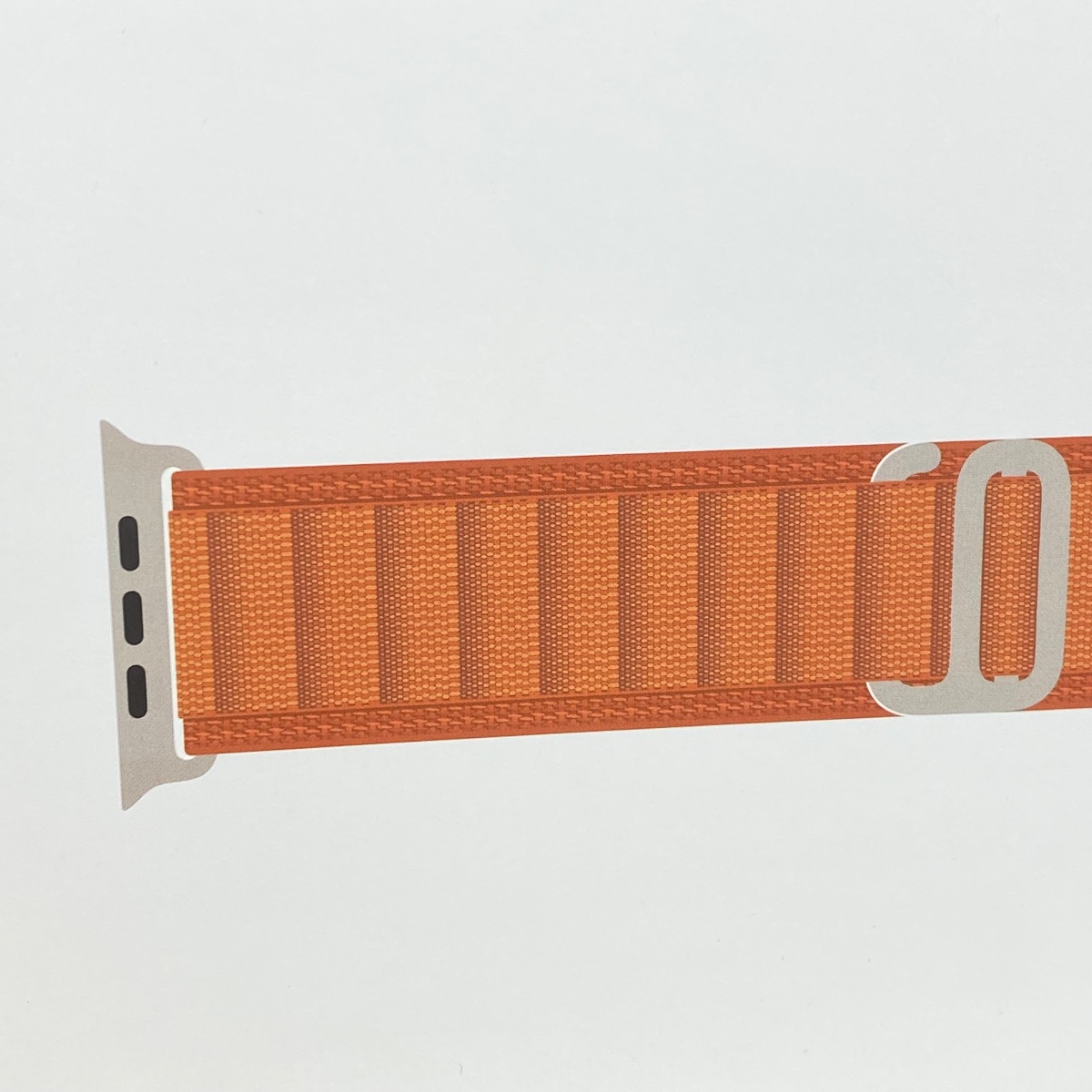 Apple Watch Strap 49mm Terracotta Alpine Loop Natural Titanium Finish Small MFTA4ZM/A 195950574975