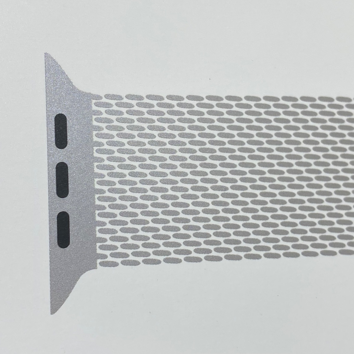 Apple Watch Ultra Strap 49mm Natural Titanium Milanese Loop L Large Original MGHQ4ZM/A 195950659443 Apple Watch Ultra Strap 49mm Natural Titanium Milanese Loop L Large Original MGHQ4ZM/A 195950659443