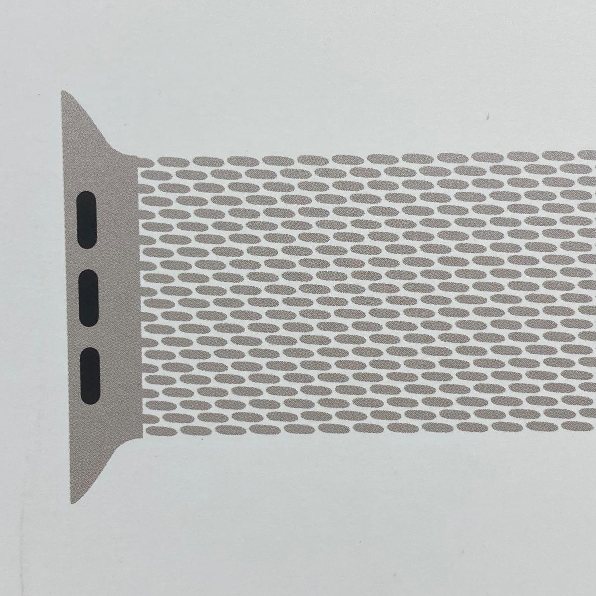 Apple Watch Ultra Strap 49mm Natural Titanium Milanese Loop M Medium Original mghp4zm/a 195950659412 Apple Watch Ultra Strap 49mm Natural Titanium Milanese Loop M Medium Original mghp4zm/a 195950659412
