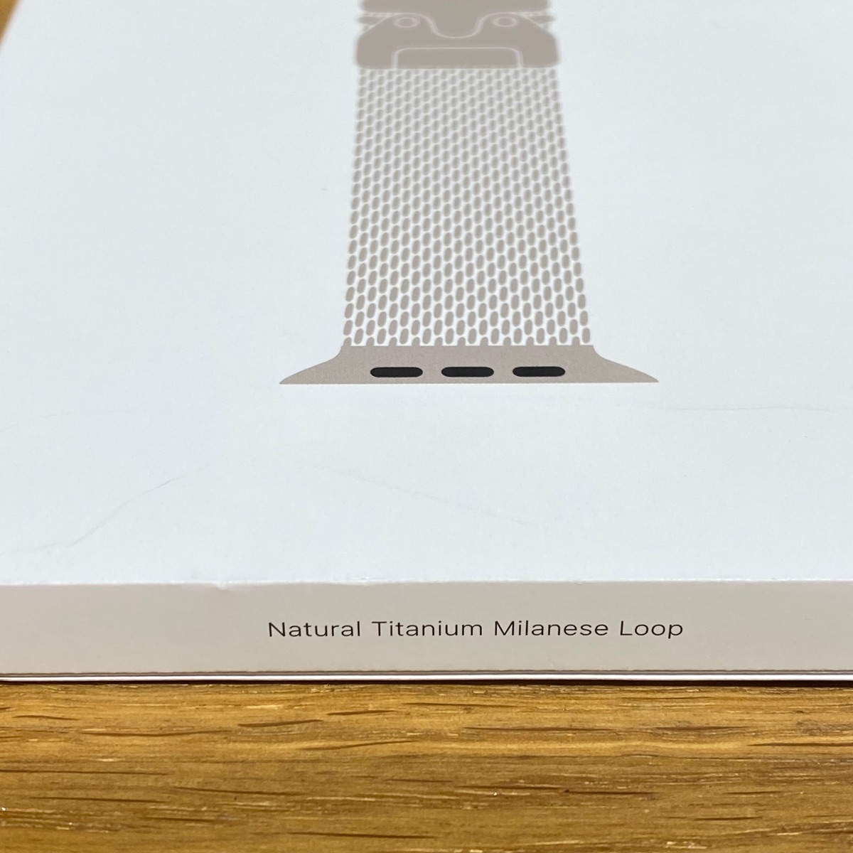 Apple Watch Ultra Strap 49mm Natural Titanium Milanese Loop M Medium Original mghp4zm/a 195950659412 Apple Watch Ultra Strap 49mm Natural Titanium Milanese Loop M Medium Original mghp4zm/a 195950659412