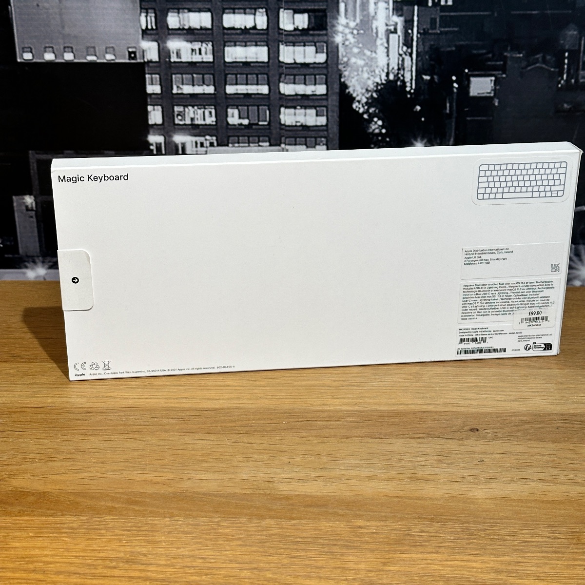 Apple Wireless Magic Keyboard UK British English QWERTY A1644 100% Original MK2A3BA 0194252543191 (Brand New) Apple Wireless Magic Keyboard UK British English QWERTY A1644 100% Original MK2A3BA 0194252543191 (Brand New)
