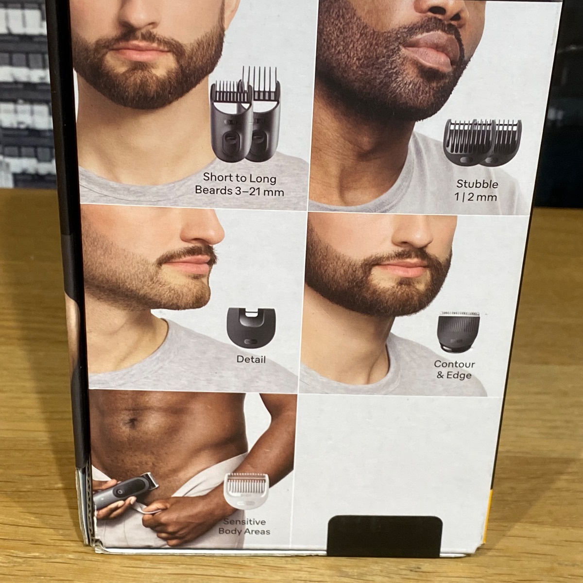 Braun All in One Series 5 7-in-1 Trimmer Face Body Aqua Grip Sensitive Origin AIO5520 8700216429733